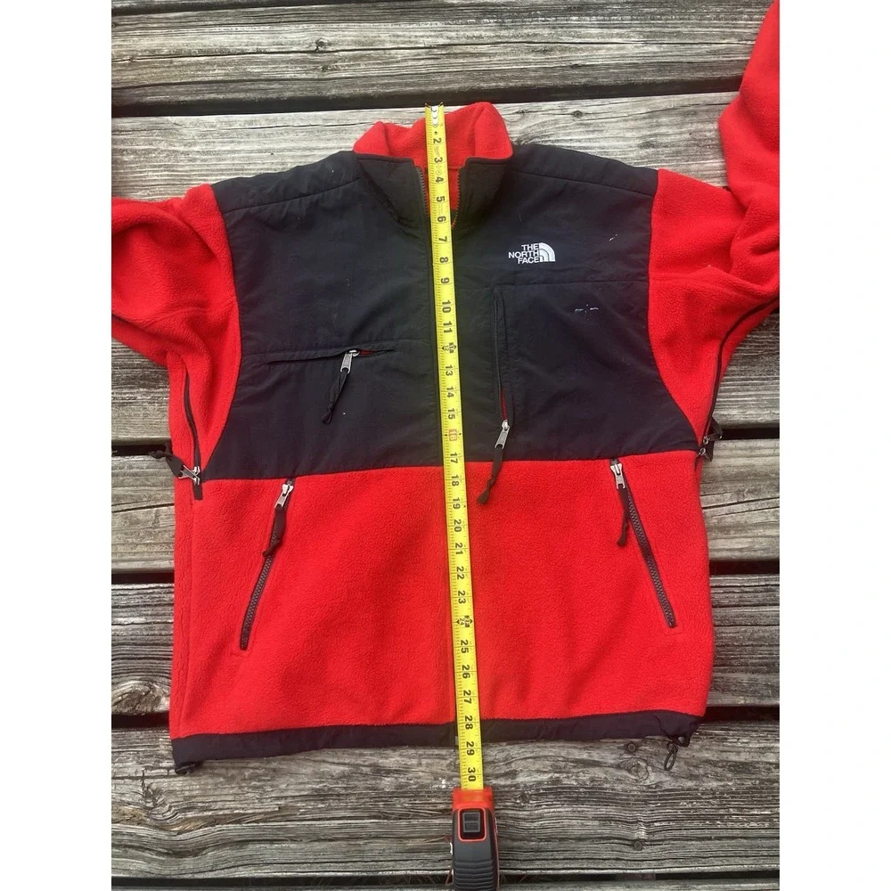 The North Face Denali Fleece Jacket Mens M Red Polartec Y2k Vintage Gorpcore 90s